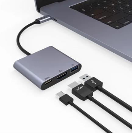 Adaptador Tipo C para Macbook Com USB-C